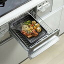魚焼きグリル オーブントースター用 グリルプレート デリッシュライフ グリルプレート Mサイズ 25x18cm 内面波型形状