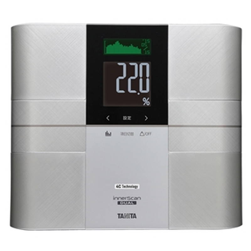 体組成計 体重計 タニタ デュアルタイプ体組成計 インナースキャンデュアル RD-505 シルバー