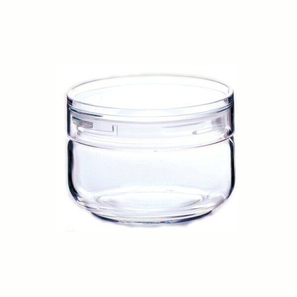 食品保存容器 透明ガラス 食品 冷蔵庫 チャーミークリア S2 容量350ml