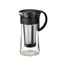 水出しコーヒーポット アイスコーヒー ハリオ 水出し珈琲 器具 ミニ ブラック 容量600ml 5杯専用