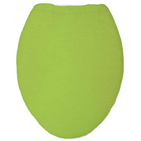 トイレの蓋カバー 便器用 洗える 兼用フタカバー カラーショップ おしゃれ シンプル 無地 グリーン