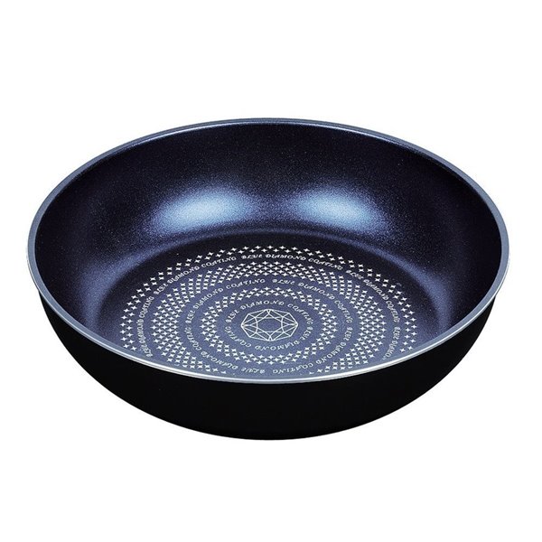 ブルーダイヤモンドコート フライパン 26cm ガス火 IH対応 ルクスパン パール金属