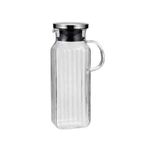 【数量限定】スクエアサーバー 取っ手付き 冷水ポット 麦茶ポット 1L