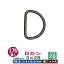 Dカン3×28【黒ニッケル】170個1袋【サイズ：線径3mm　内径28mmx19mm　外寸36mmx25mm】【材質：鉄】