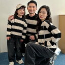 親子ペア セーター 男の子 女の子 親子ペアルック 親子 ペアルック 親子コーデ ニットセーター 兄弟 姉妹 韓国風 パパ ママ おしゃれ 親子お揃い リンクコ...