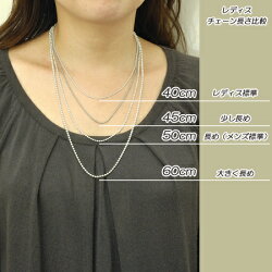 【15時までOK】送料無料!ネックレスチェーンベネチアンチェーン/長さ40cm太さ0.6mm18金ホワイトゴールド(K18WG)【対応_関東】【_包装】P25Jan15