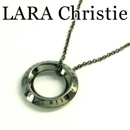 ララクリスティー LARA Christie ララクリスティー マイクロミニシリーズ ローラシアネックレス ブラック メンズ ネックレス シルバー925 P5719-B