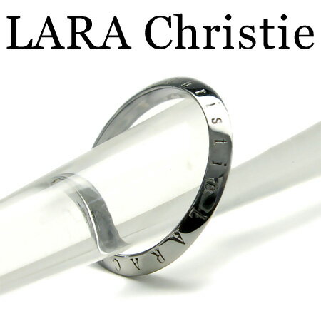 LARA Christie ララクリスティー マイクロミニシリーズ ローラシアリング ブラック メンズ リング シルバー925 R6025-B