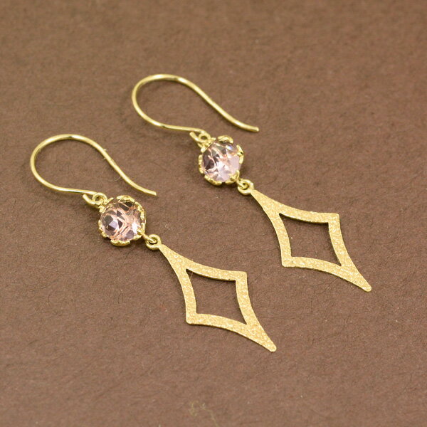 レディースフックピアスアメジスト1...