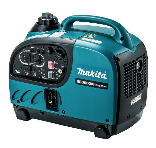 (マキタ) インバータ発電機 EG0900IS ポータブルタイプ 定格出力0.9kVA 質量12.7kg 排気量50mL makita 大型製品