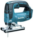 マキタ makita 充電式ジグソー JV182DZK 本体+ケース付 ※バッテリー・充電器は別販売品です。 ■ハイパワーブラシレスモータ搭載 「電子部品の高性能化」「回路設計技術向上」により性能アップ ■作業効率を徹底追求した3つの新機能 1.意図しない軌道を防ぐ"待機スイッチ" 2.切断時のみ高速回転"ソフトノーロード" 3.切断中の待ち替え簡単"ロックオンスイッチ" ■低振動＆低騒音で快適 バランスプレートがロッドと逆方向に動く事で振動を低減させました。 ■防じん性向上 ロッド軸受部のダストシールを改良し、 ブロワ機能を利用する事で防じん性能が向上しました。 ■工具レスブレード交換 1.ツールオープナーを開くだけで簡単にブレード取外し。 2.取り付けはブレードを差込むだけ。 ■オービタル3段+ストレート ■高輝度LEDライト(2灯) ■スピード調整ダイヤル(1〜6) ■握りやすいソフトグリップ ■その他特徴 ・アルミベース ・ブロワ機能 ・左右45°傾斜 ・カバープレート ・ベース収納六角棒レンチ ・集じん機接続可能 (別販売品使用) 88381655217マキタ makita 充電式ジグソー JV182D ※販売はタイトルの商品です。 ■ハイパワーブラシレスモータ搭載 「電子部品の高性能化」「回路設計技術向上」により性能アップ ■作業効率を徹底追求した3つの新機能 1.意図しない軌道を防ぐ"待機スイッチ" 2.切断時のみ高速回転"ソフトノーロード" 3.切断中の待ち替え簡単"ロックオンスイッチ" ■低振動＆低騒音で快適 バランスプレートがロッドと逆方向に動く事で振動を低減させました。 ■防じん性向上 ロッド軸受部のダストシールを改良し、 ブロワ機能を利用する事で防じん性能が向上しました。 ■工具レスブレード交換 1.ツールオープナーを開くだけで簡単にブレード取外し。 2.取り付けはブレードを差込むだけ。 ■オービタル3段+ストレート ■高輝度LEDライト(2灯) ■スピード調整ダイヤル(1〜6) ■握りやすいソフトグリップ ■その他特徴 ・アルミベース ・ブロワ機能 ・左右45°傾斜 ・カバープレート ・ベース収納六角棒レンチ ・集じん機接続可能 (別販売品使用)