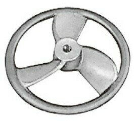 (HiKOKI) スクリュ(A2) 981707 外径135mm 材質アルミ 付属品ワッシャ 981-707 UM36DA用別売部品 かくはん機用 日立 ハイコーキ