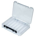 メイホウ タックルボックス 明邦化学 ツールケース リバーシブル 165N クリア 255x190x50mm 全長165mmまでのルアーを14個収納可能 メイホー MEIHO 小型便 在庫(4)