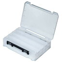 メイホウ タックルボックス 明邦化学 ツールケース リバーシブル 250V クリア 255x190x60mm 全長250mmまでのルアーを8個収納可能 メイホー MEIHO 在庫