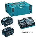 (マキタ) パワーソースキット XGT3 A-71978 バッテリBL4050Fx2本+急速充電器DC40RA+マックパックタイプ2付 40Vmax対応 mak...