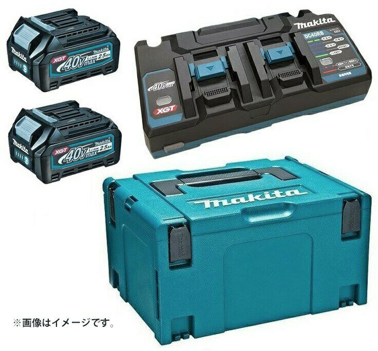 (ޥ) ѥå XGT4 A-71984 ХåƥBL4025x2+2®ŴDC40RB+ޥåѥå3 40Vmaxб makita