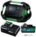 HiKOKI コードレスラジオ UR18DSDL(NN) バッテリBSL36A18BX 充電器UC18YDL2付 14.4V/18V対応 日立 ハイコーキ オリジナルセット品