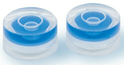 シンワ 丸型気泡管 φ16 ブルー 2ヶ入 76531 ネコポス可 。