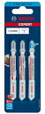 (ボッシュ) EXPERT ジグソーブレード T128BHM 入数3本 2608900542 木工用 フローリング材・化粧板など BOSCH ネコポス可