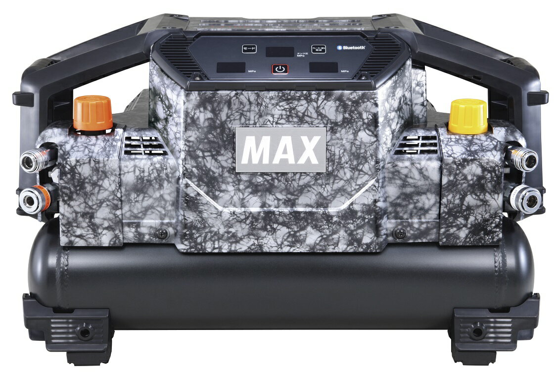 在庫 〇 マックス 高圧エアコンプレッサ AK-HL1310E ガイアシルバー ZT92308 タンク容量11L 常圧取出口2個 高圧取出口2個 MAX 大型商品