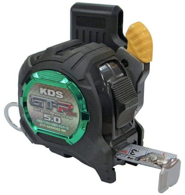 KDS GTR-G2550SZ MR 剛立25巾5m厚爪 まさめ 尺相当目盛 1/33m目盛付 ホルダー付 ムラテックKDS 174439 小型便 '