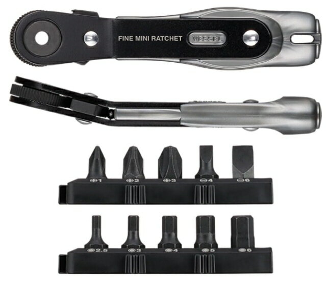 ベッセル TD-25B ファインミニラチェット ベンド ビット10本付 VESSEL ネコポス可 。