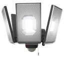 ムサシ LED-AC4000 12.5Wx4灯スライド型LEDセンサーライト 屋外向け RITEX musashi '(4)