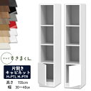 【開梱設置付き】テレビすきまくん LSD-M-PTL/R 片開きキャビネット テレビボード リビング TVボード サイズオーダー品 デットスペース 有効活用 テ...