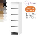 【開梱設置付き】サニタリーすきまくん SNK-H 多段チェスト Hシリーズ チェスト5段 5H オーダー品 デットスペース 有効活用※オーダー品のためキャンセル...