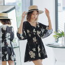 \~ 送料無料 ~/レディース 水着 体型カバー 3点セット 大きいサイズ ブラウス タンキニ 着痩せ 女性水着 大人 スポーティー スイムドレス ショートパン...