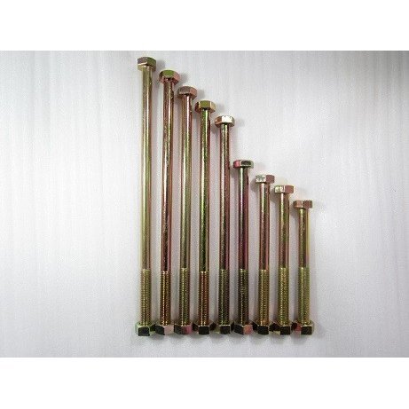 Rakuten - Z認定 六角ボルト（片引ボルト） M12×285mm 100本