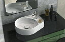 CERA AU12281 (バル)シリーズ ホワイト 500×400 セラトレーディング ※洗面器のみ ⇒〇