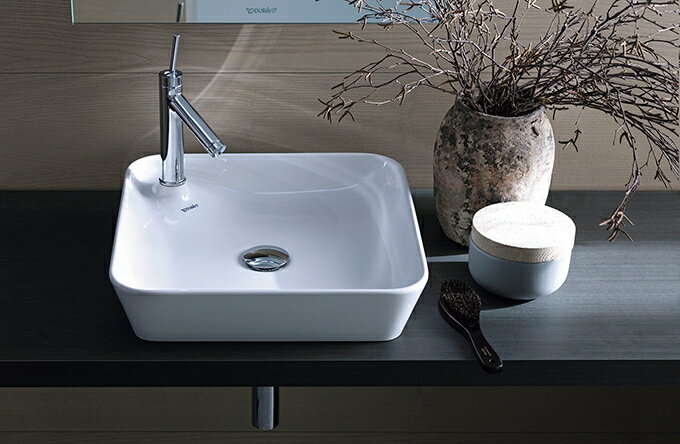 CERA　DV232246R-00　スタルク 洗面器 ホワイト 460×460 セラトレーディング ※洗面器のみ ⇒〇