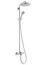 CERA HG26792Y CROMA SELECT 280(クロマセレクト 280) サーモスタット式シャワバス用湯水混合栓(シャワーパイプタイプ) クロム ...