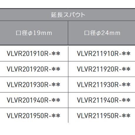 CERA　VLVR201910R-16　VOLA埋込部延長部