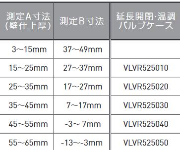 CERA　VLVR525010　VOLA埋込部延長部材 延長開閉・温調バルブケース セラトレーディング ⇒〇