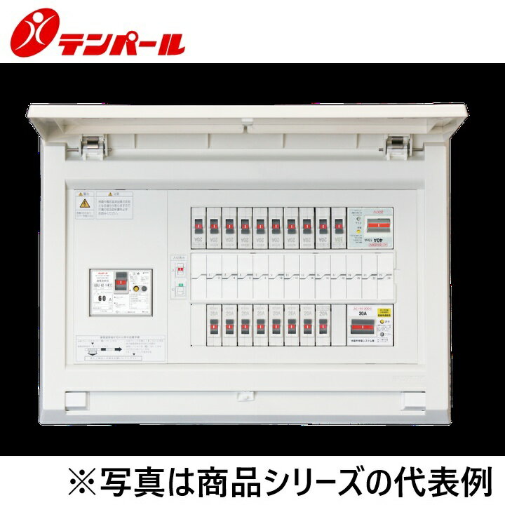 乐天商城 - テンパール工業　MAG36181IT2C2EV4[MAG-IT2C2EV4 60A 18+1]　住宅用分電盤 パールテクト【EV・PHEV回路＋エコキュート＋IH＋太陽光】【扉付】　Ψ