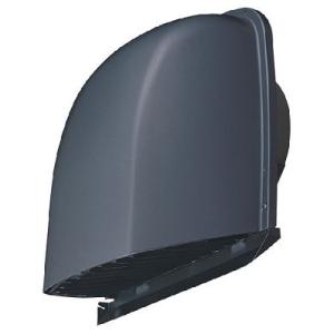 三菱電機　P-13VA3-BK　換気扇 ダクト用システム部材 深形フード アルミ製 ギャラリ付 〇