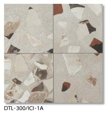 LIXIL　DTL-300/ICI-1A　ケース販売【12枚/ケース】 300角平（デザイン） イコッチ ⇒▽(4)