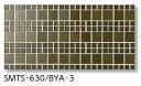 LIXIL SMTS-630/BYA-3 インテリアモザイク 美釉彩(びゆうさい) ケース販売【1枚/ケース】 600×300mm(1シート) スマートモザイクシート ⇒▽