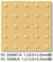 LIXIL PS-300MT/K-1J ケース販売【12枚/ケース】 300mm角(位置表示型) 視覚障がい者用床タイル ⇒▽