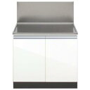 アイオ産業 KW-700GB ガス台 背立付 間口700mm 【1都3県の一部 送料無料】