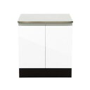 アイオ産業 KW-H600G H85cm ガス台 間口600mm 【1都3県の一部 送料無料】