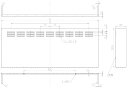 アイオ産業 MP-603(BK) レンジフード 前幕板 H300 ブラック(BK)