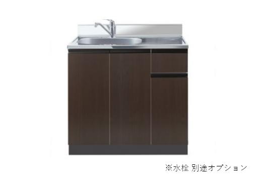 イースタン工業　CF2-110　流し台 W1100xD550xH800mm デッキ出し水栓タイプ【お届け先 関東限定】 ⇒