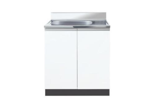 イースタン工業　CM2-80　流し台 W800xD550xH800mm 壁出し水栓タイプ【お届け先 関東限定】 ⇒