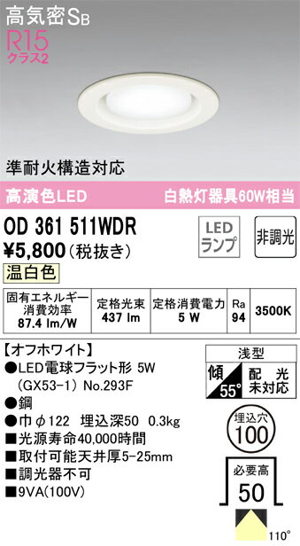 ǥåOD361511WDRLED饤 [X]