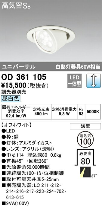 ǥåOD361105LED饤 