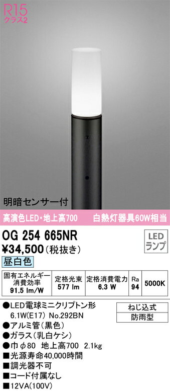 オーデリック　OG254665NR　ランプ別梱包 Σ