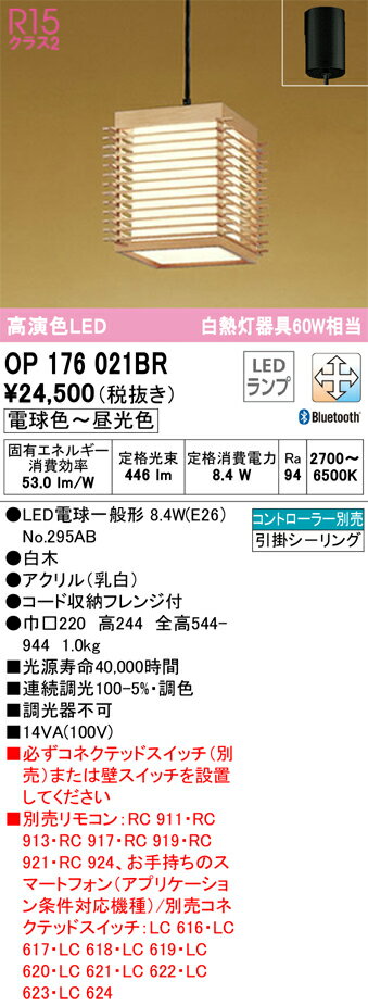 オーデリック　OP176021BR　ランプ別梱包 Σ